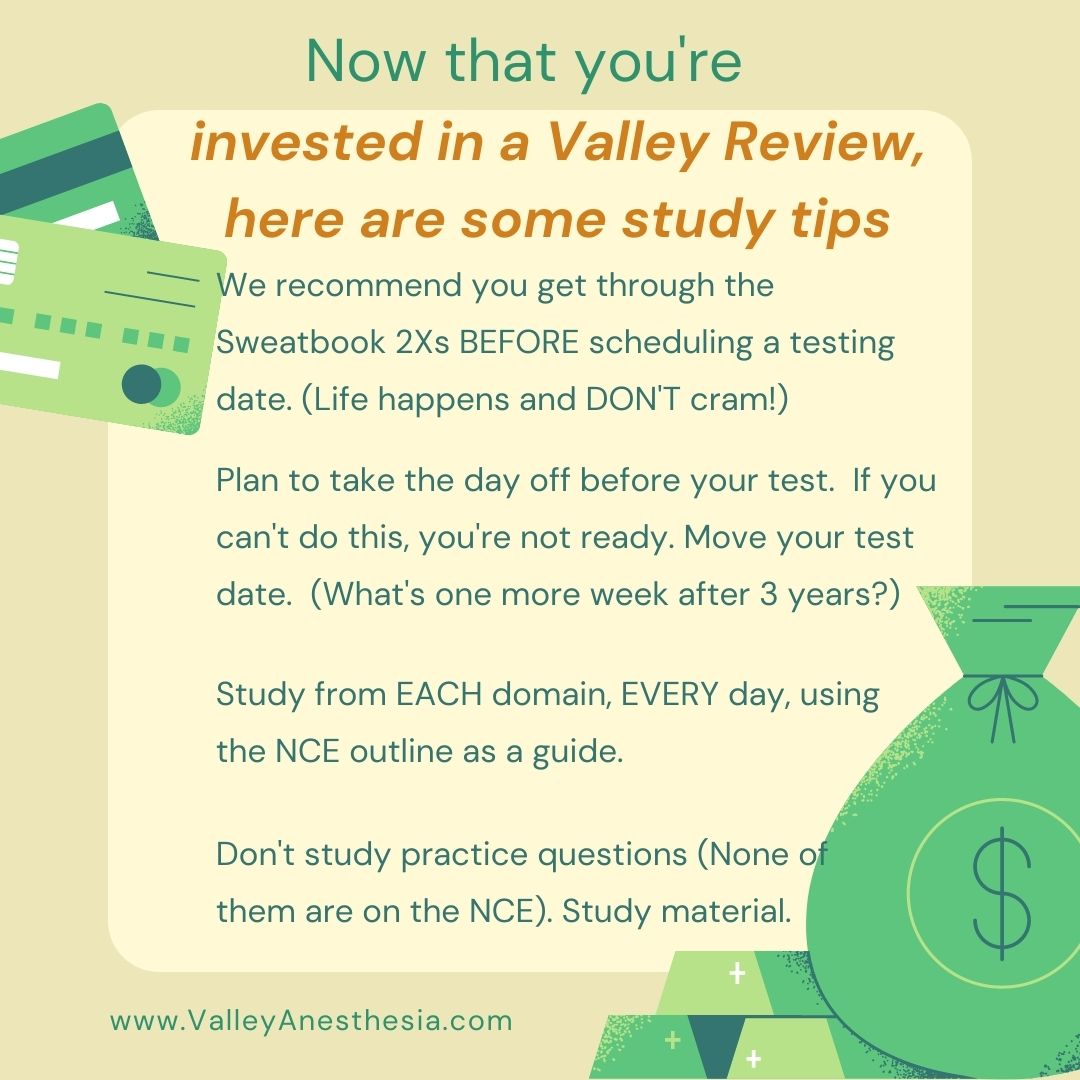 NCE Study Tips