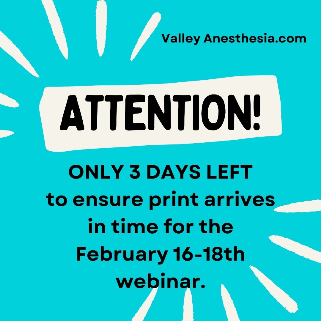 There's still time to register for the February 16-18th live webinar.