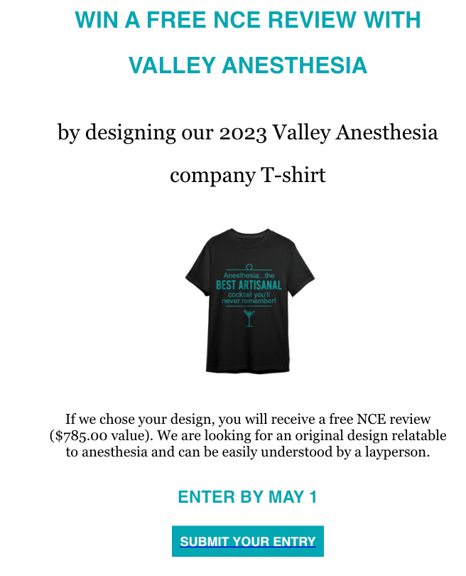 Win a Free NCE review!