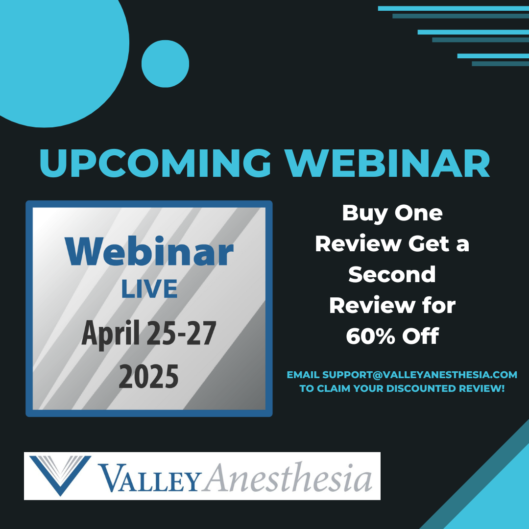 Join us for our NCE review webinar in April!