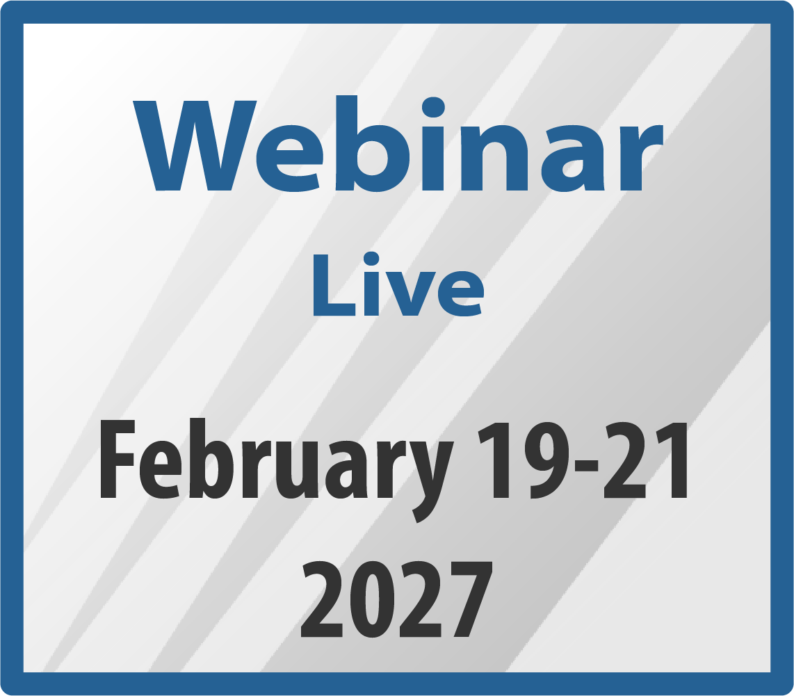 Live Webinar Review Course | February 19-21, 2027