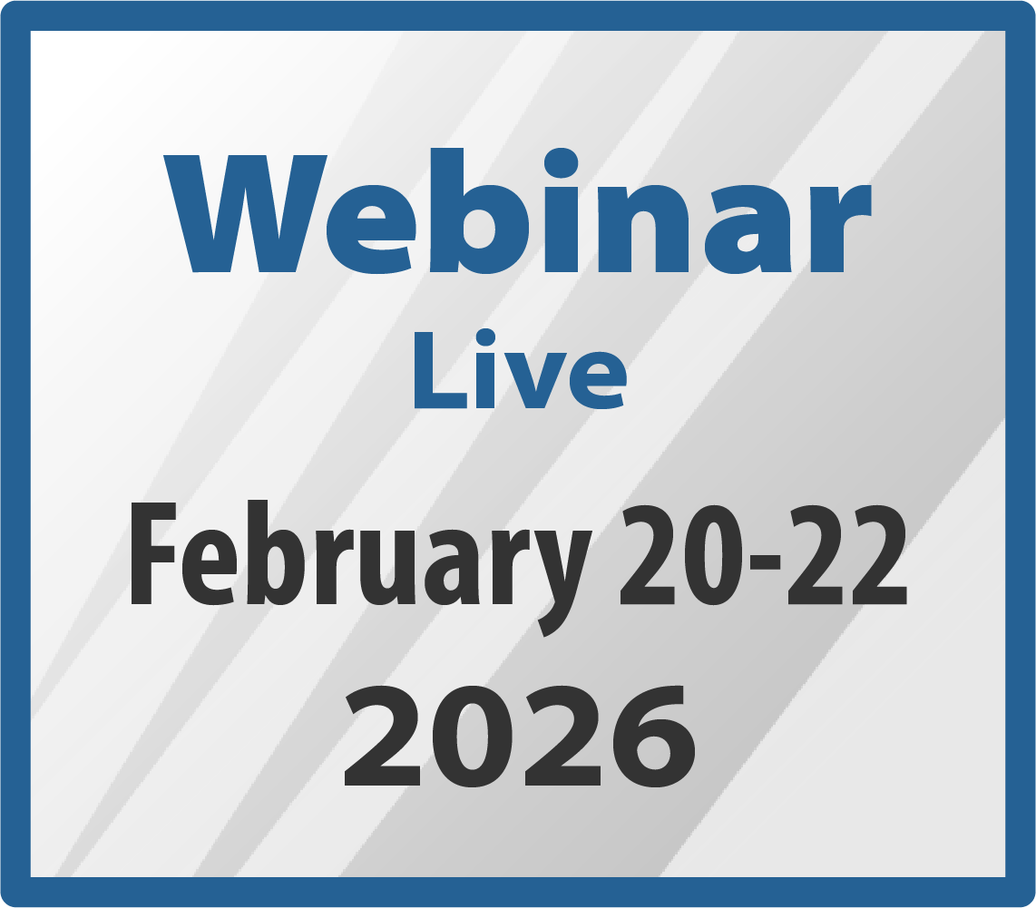 Live Webinar Review Course | February 20-22, 2026