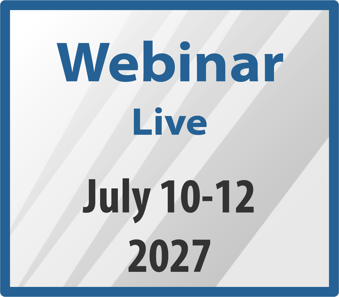 Live Webinar Review Course | July 10-12, 2027