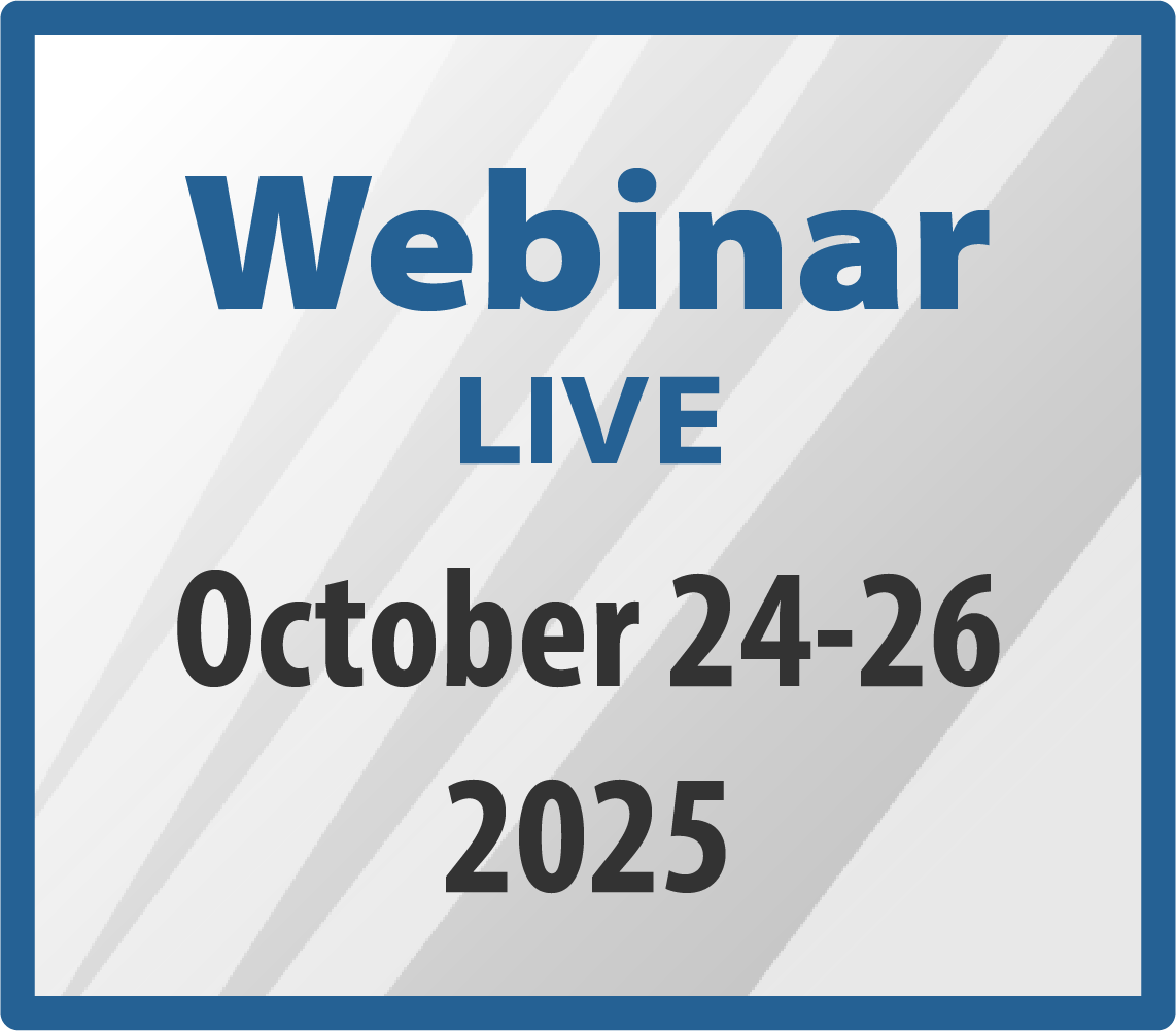 Live Webinar Review Course | October 24-26, 2025