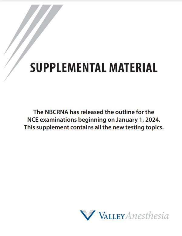 2024 NCE Supplement
