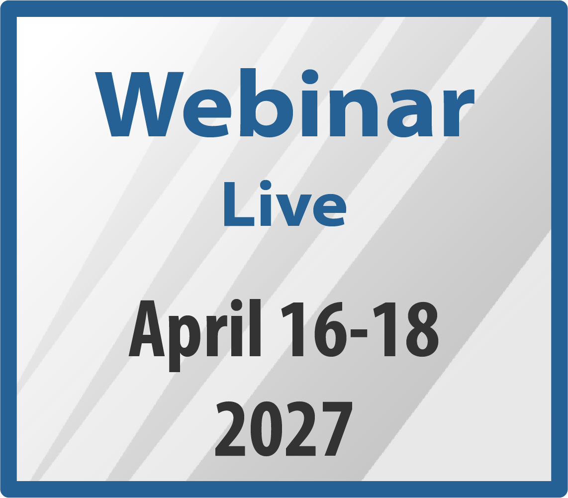 Live Webinar Review Course | April 16-18, 2027