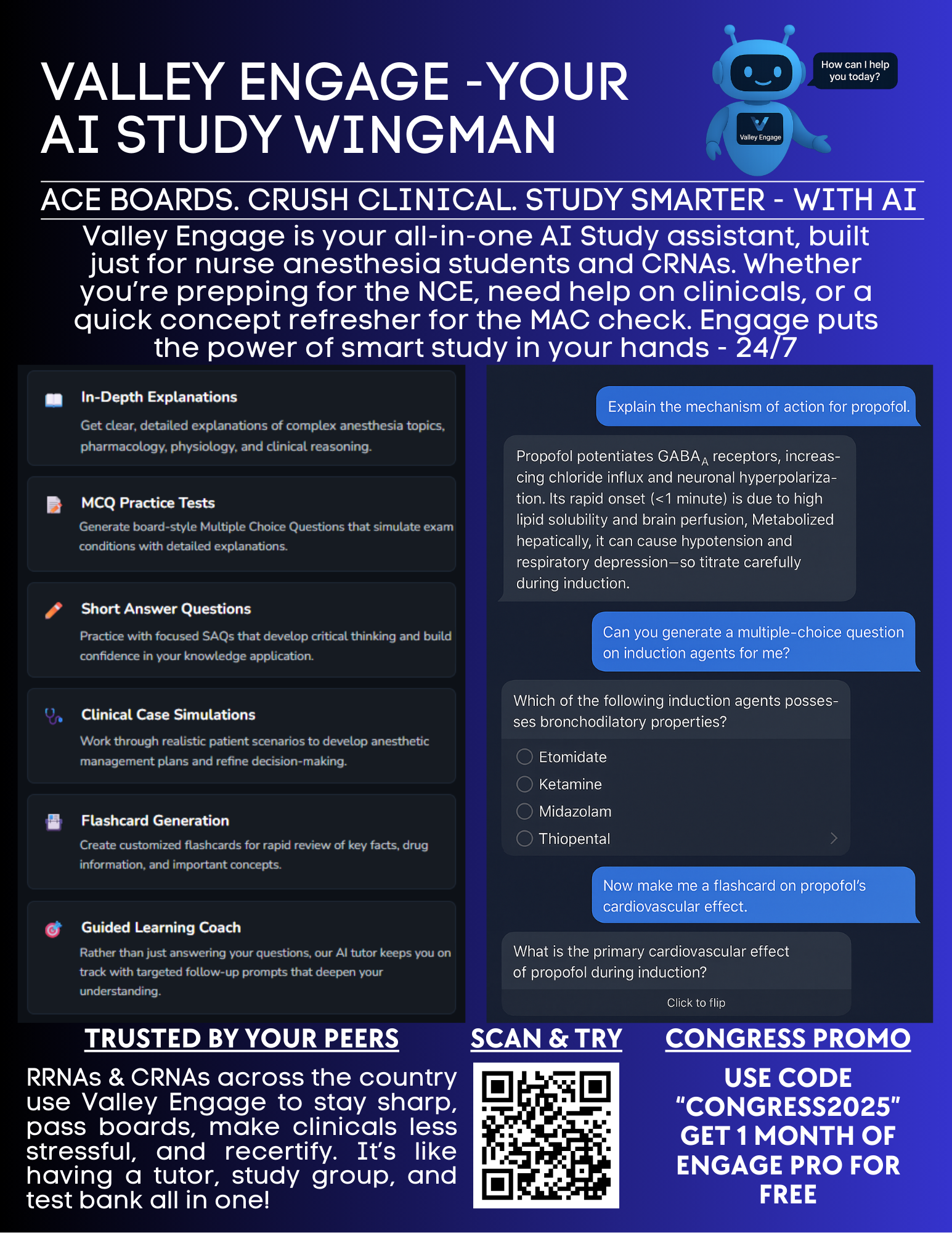 Valley's NEW Free 100 Question SEE/NCE Test For RRNAs